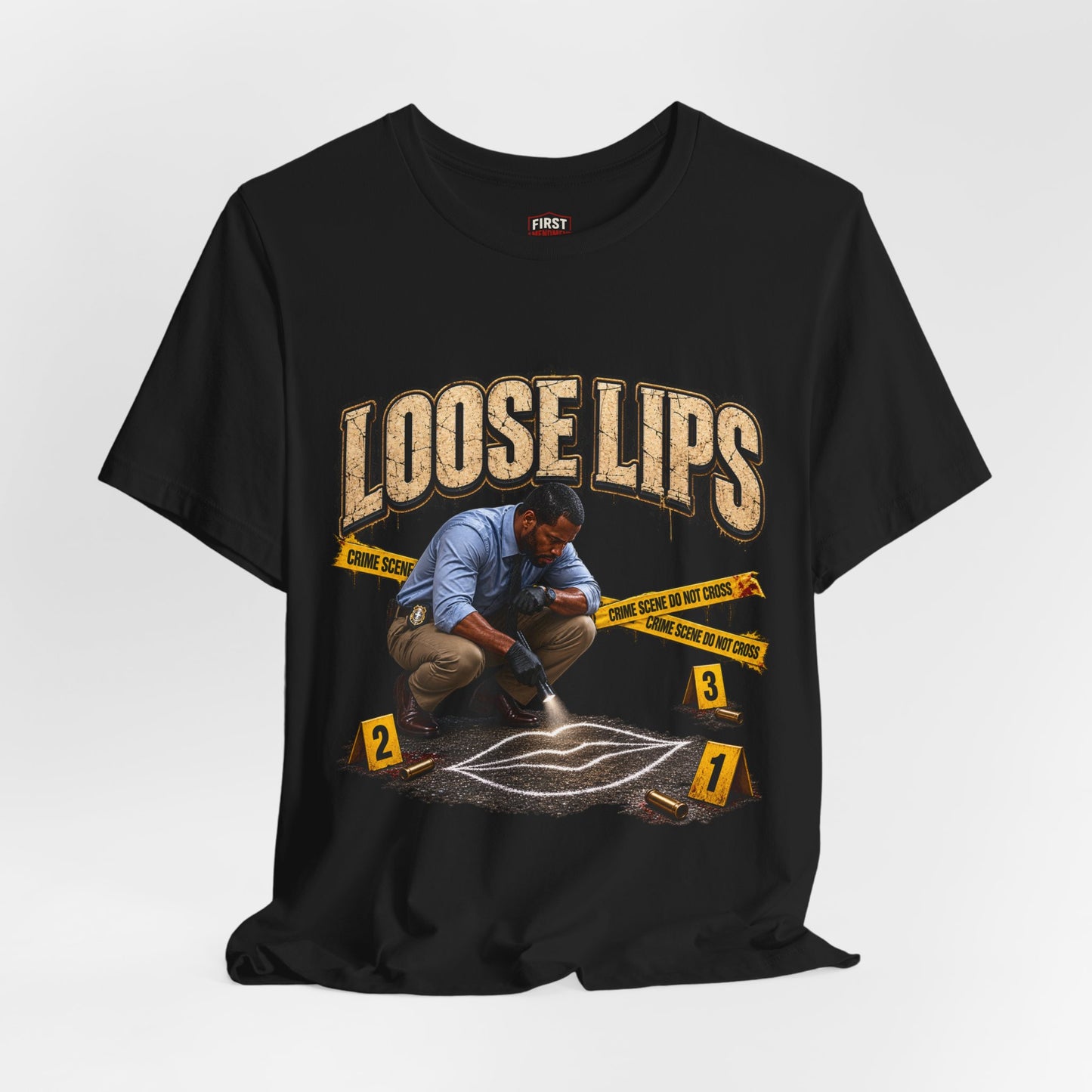 "Loose Lips" Graphic T-Shirt