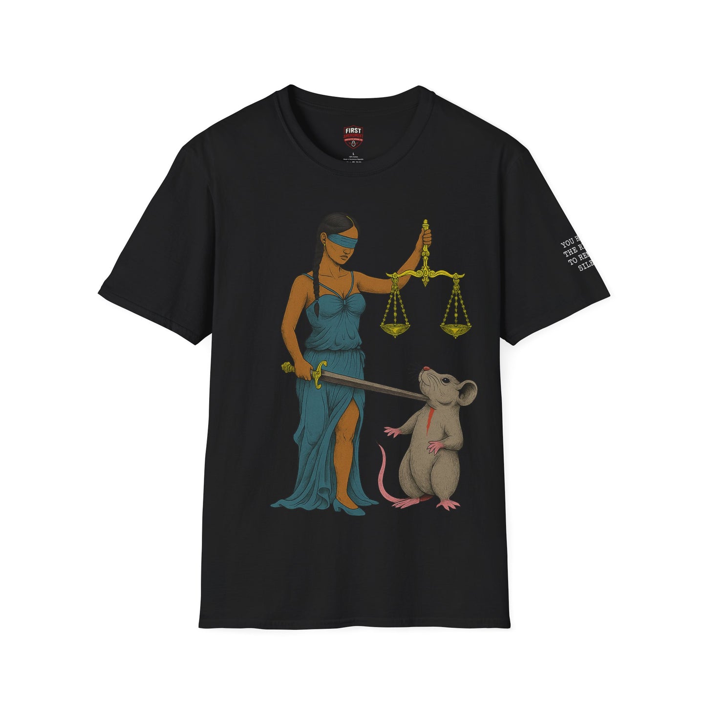 “Remain Silent New Verision” Unisex Garment-Dyed T-shirt