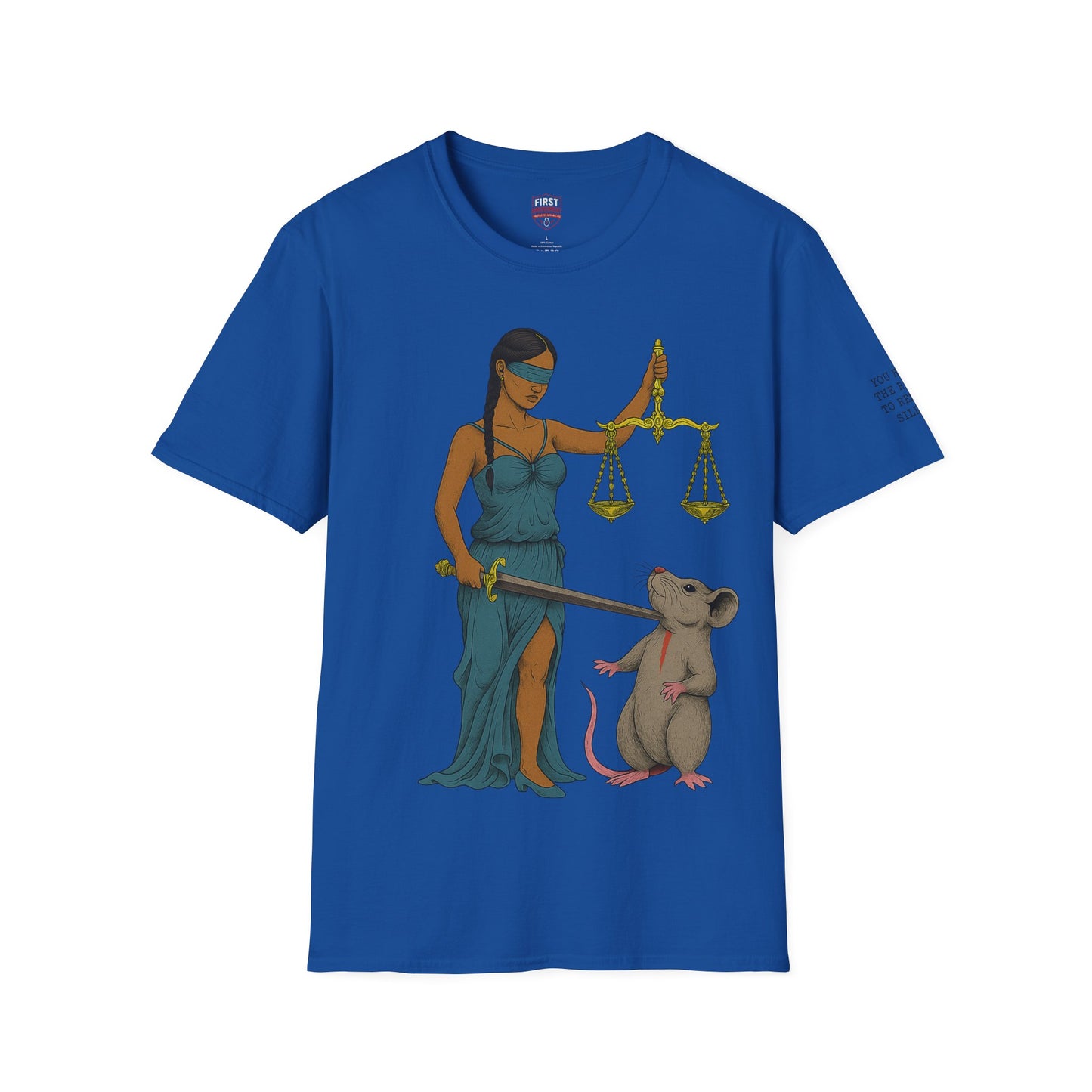 “Remain Silent New Verision” Unisex Garment-Dyed T-shirt