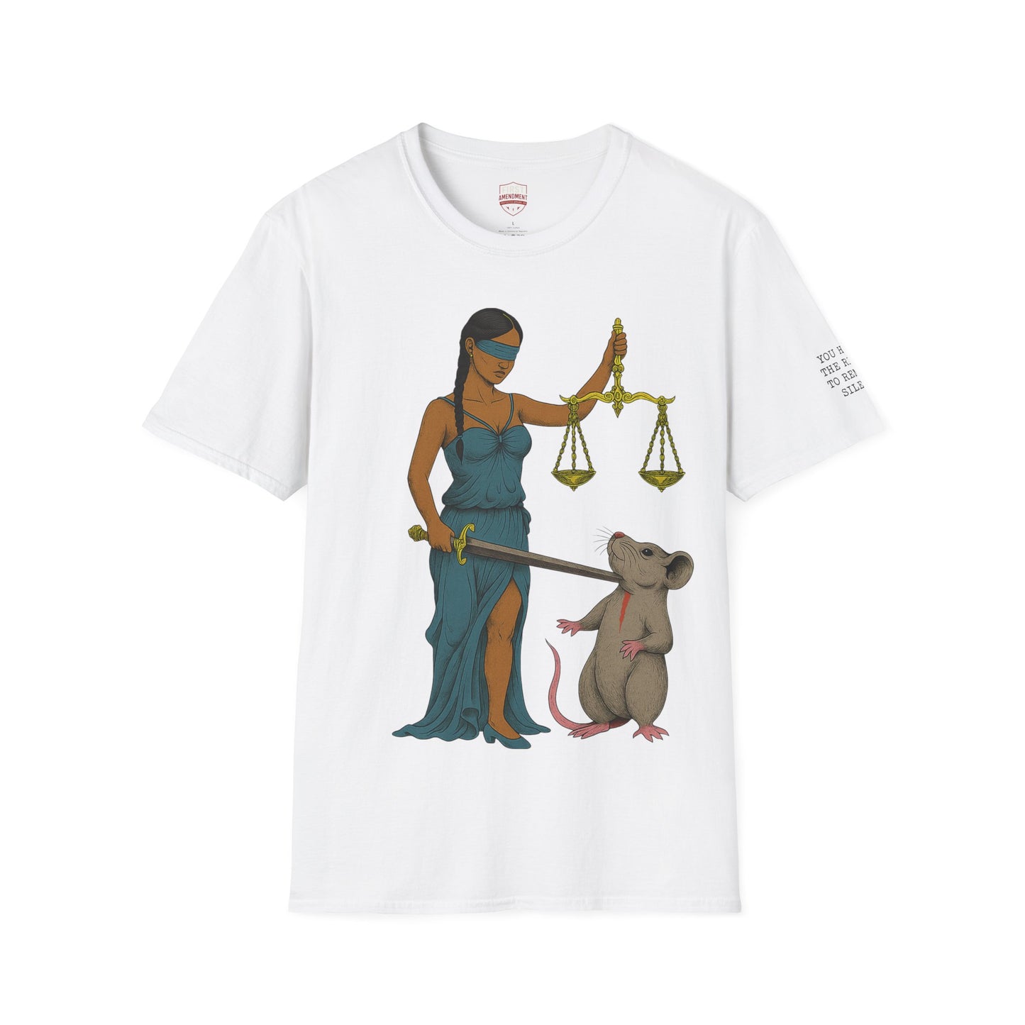 “Remain Silent New Verision” Unisex Garment-Dyed T-shirt