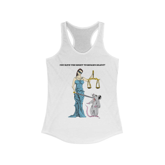 Women's Lady Justice x Rat Tank Top