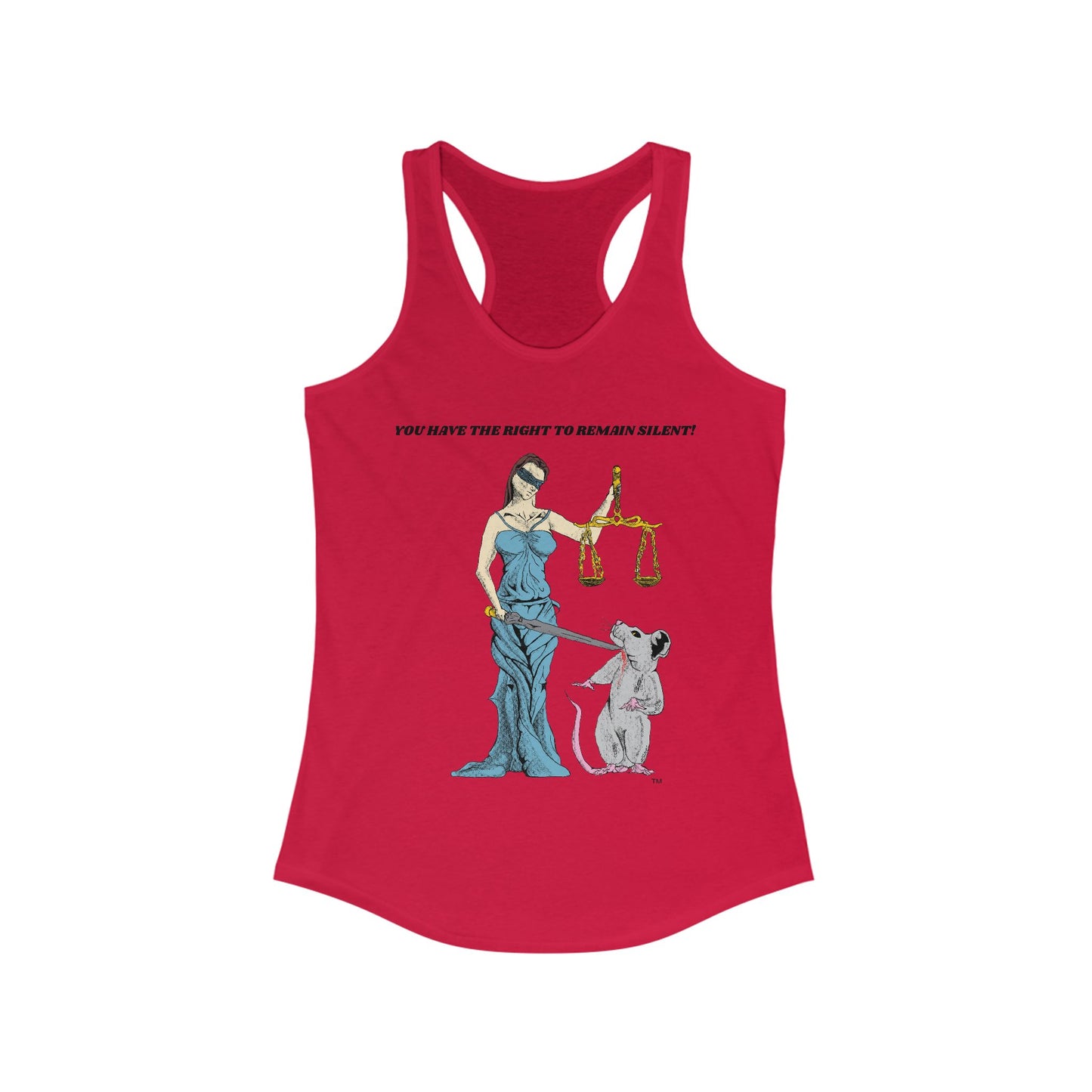 Women's Lady Justice x Rat Tank Top