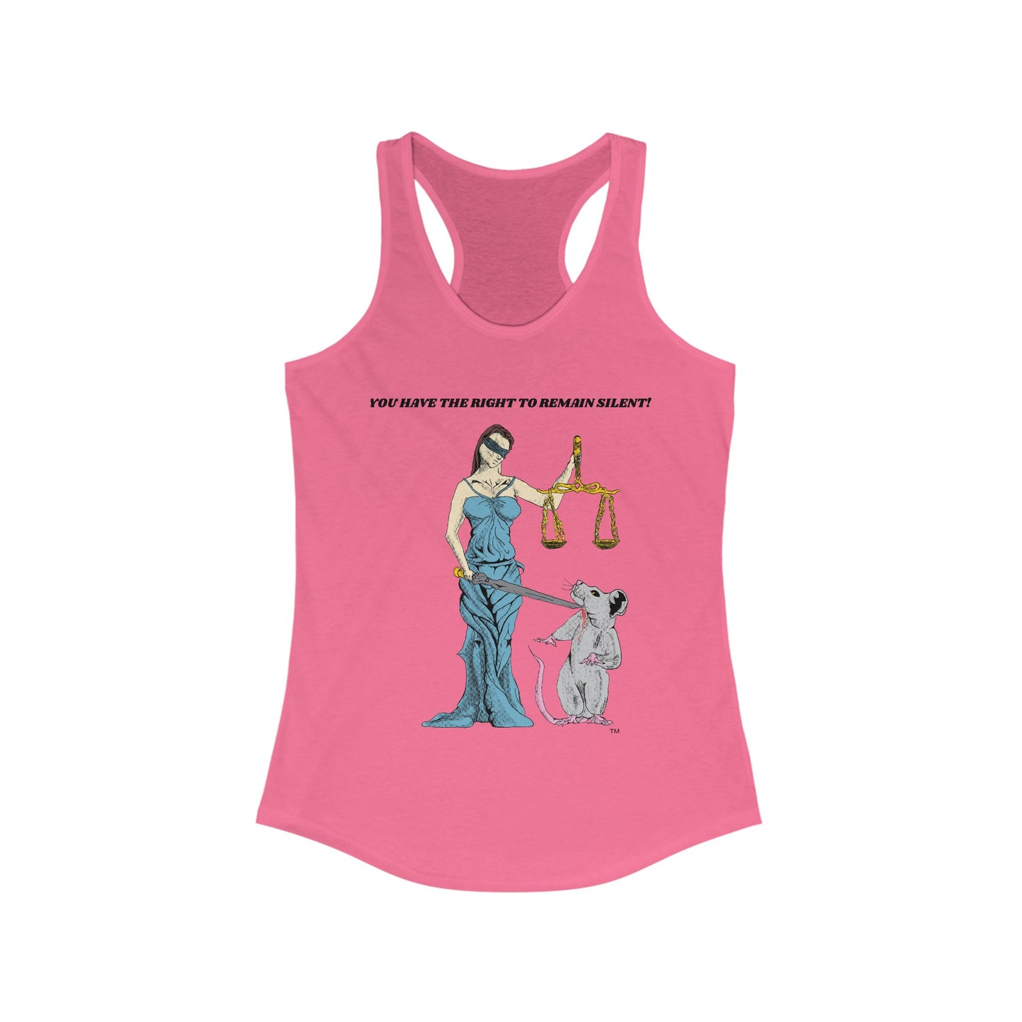 Women's Lady Justice x Rat Tank Top