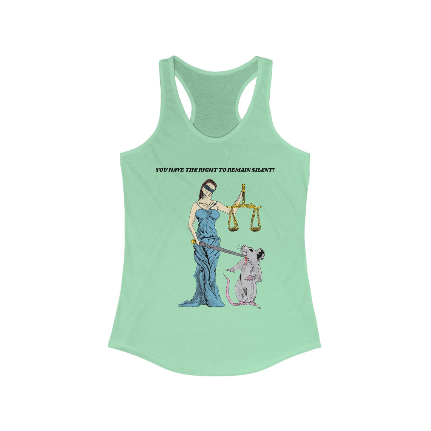 Women's Lady Justice x Rat Tank Top