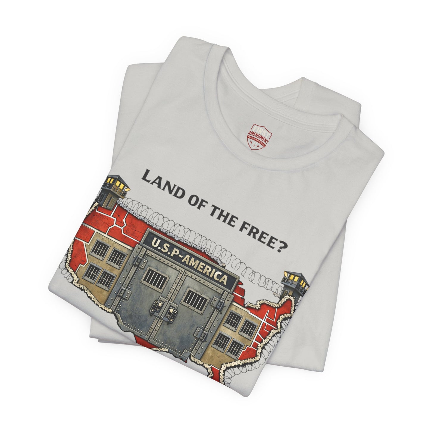 "Land of the Free?" Incarceration Awareness Tee
