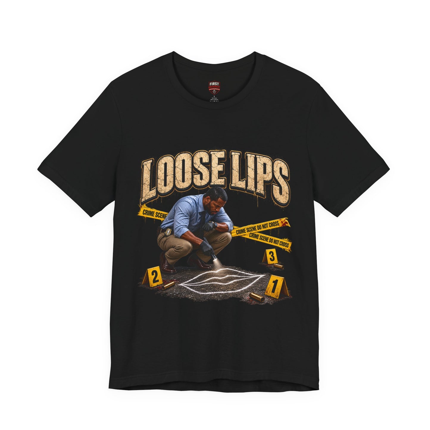 "Loose Lips" Graphic T-Shirt