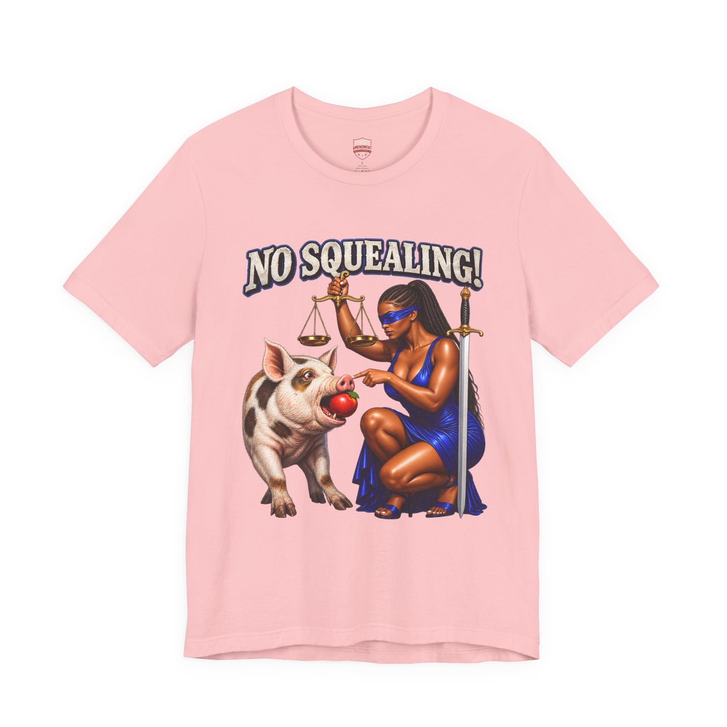 "No Squealing!" Graphic Tee
